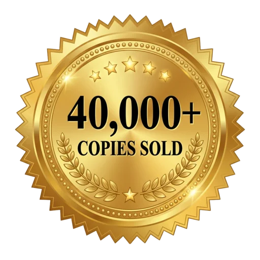 40,000+ Copies Sold award