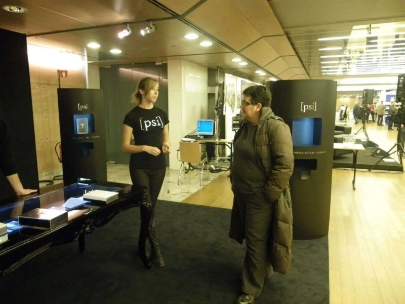 [psi] book event — visitors at [psi] booth