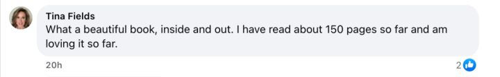 Facebook reader comment 2