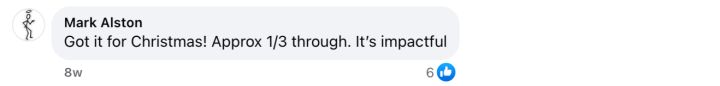 Facebook reader comment 5