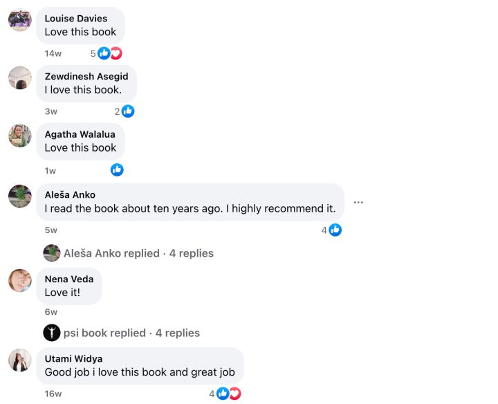 Facebook reader comment 6